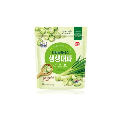 해표 리얼슬라이스 생생대파, 20g, 5개