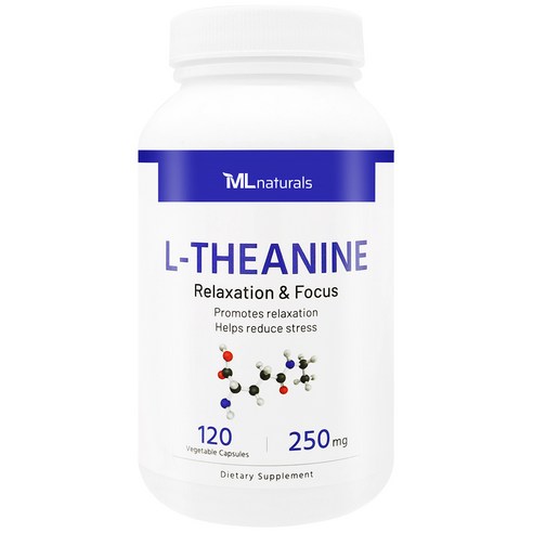 [미국빠른직구] 마이라이프 내추럴스 L-테아닌 250mg 120정, 1개, 120정