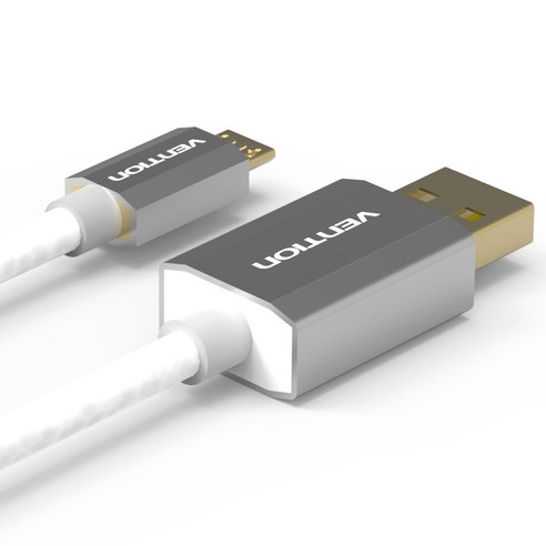 벤션 메탈쉘 마이크로 5핀 to USB A 케이블