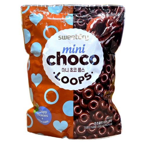 스위토리 미니초코 룹스, 1개, 1kg