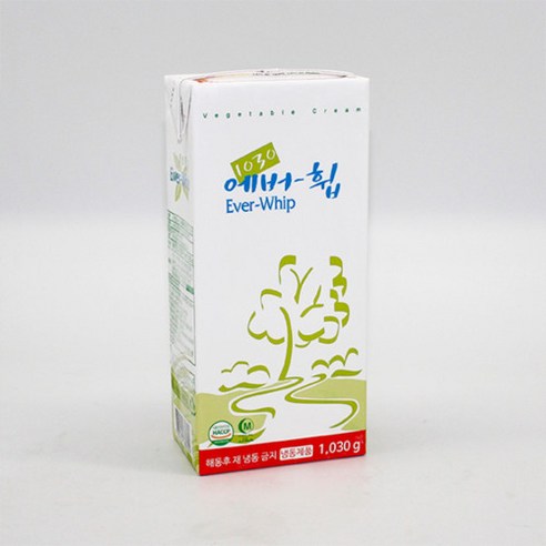[아이스박스포함]에버휩생크림 (식물성가당)-1030g*5개묶음