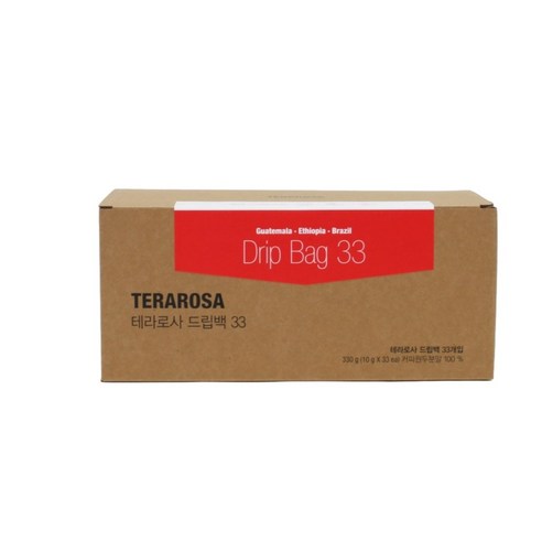 테라로사 싱글오리진 드립백 10g x 33개입 코스트코/SH