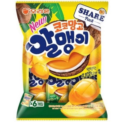 오리온 코코망고 알맹이