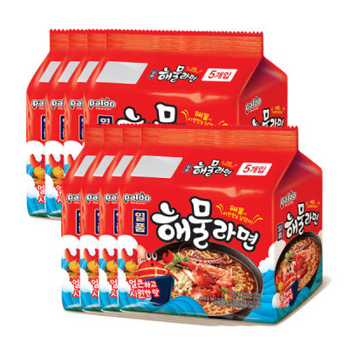 일품해물라면 120g(5입) 8팩