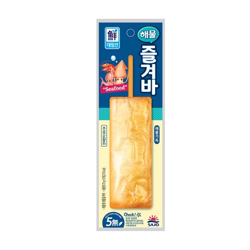 대림선 해물즐겨바 70g 핫바