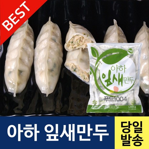 아하식품 아하 잎새만두 1000g
