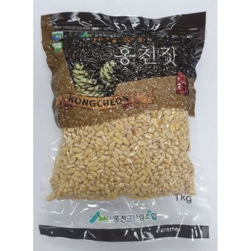 홍천 잣1kg (등외,파지)