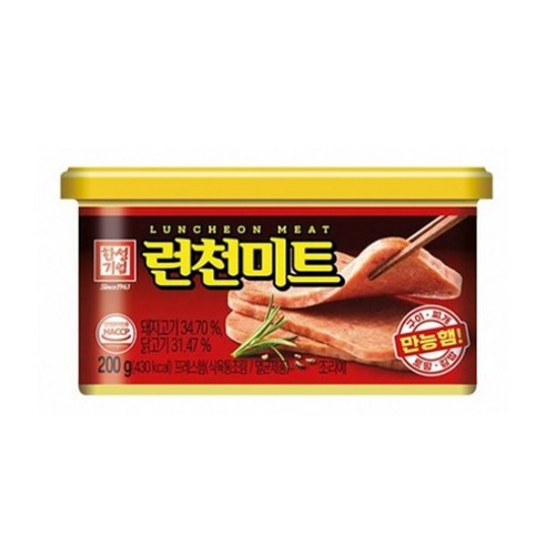 한성기업 런천미트, 200g, 1개