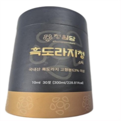 청원담 약도라지 진액 스틱 100% 흑도라지청
