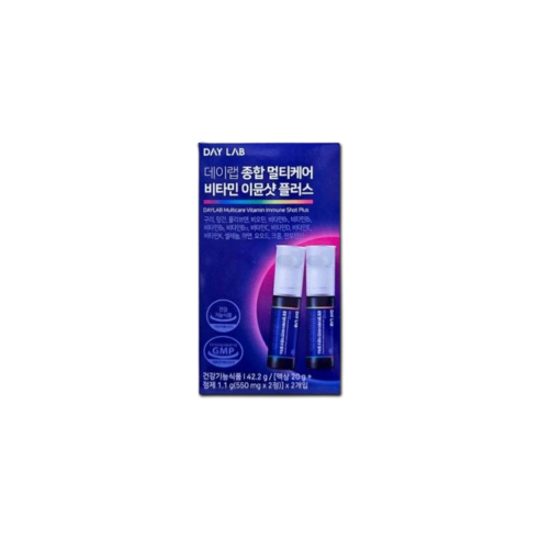 데이랩 이뮨샷 플러스 종합 멀티케어 비타민 정제 550mg + 액상 20ml