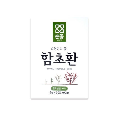 순꽃 유기농 순천만 함초환 스틱