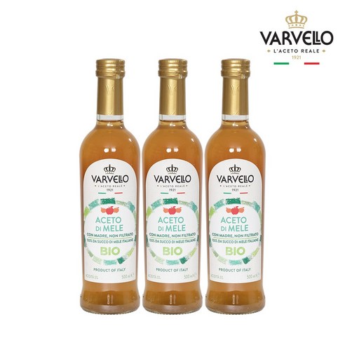 발베로 유기농 애사비 500ml 유기농사과식초 초모 사과초모 애플사이다비니거