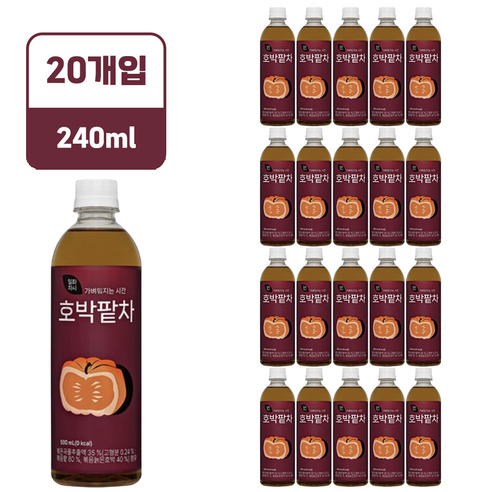 일화차시 호박팥차, 500ml, 20개