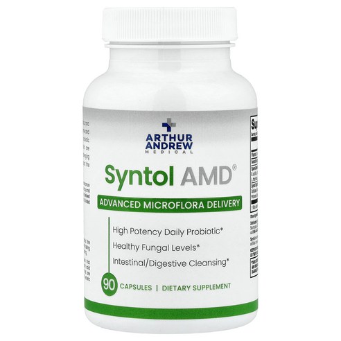Arthur Andrew Medical 아서 앤드류 메디컬 신톨 AMD 유산균 90 캡슐 영양제 건강보조식품