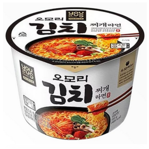 유어스 GS25 오모리 김치찌개 컵라면 150G