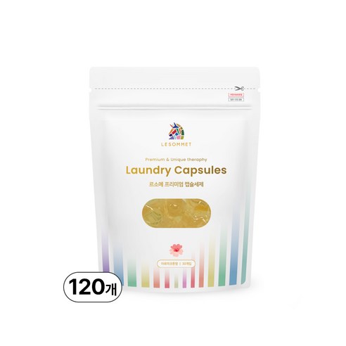 르소메 프리미엄 고농축 캡슐 세제 1세트당 30P, 15ml, 120개