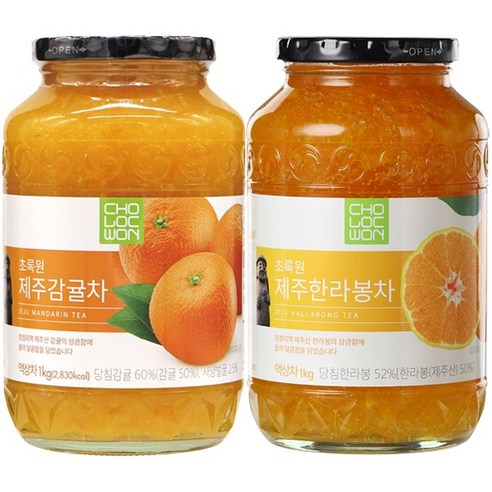 초록원 제주감귤차
