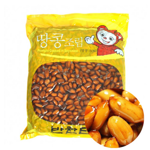 반찬단지 땅콩조림 4kg, 4kg, 1개