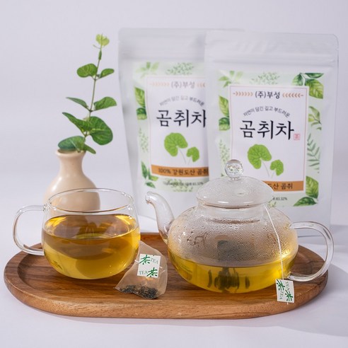 곰취차 (곰취, 현미, 보리) 삼각티백, 1개, 20개입, 600mg