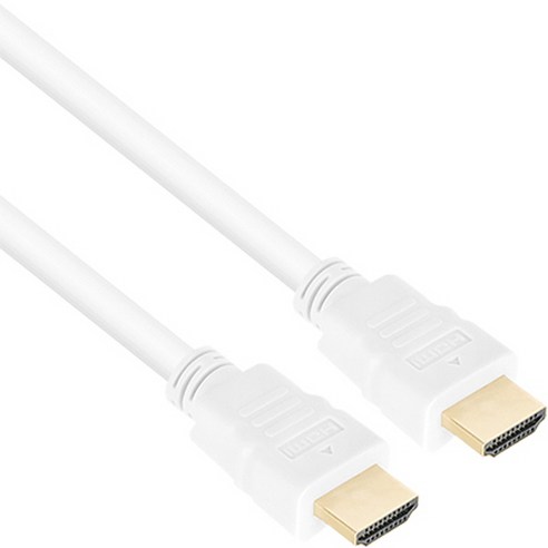 넷메이트 4K HDMI V1.4 & V2.0 케이블 화이트 NMC-HM030W, 2개, 3m