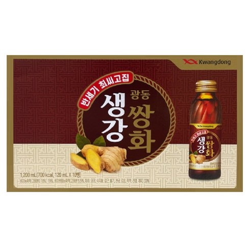 광동 생강쌍화 150ml x 10병, 120ml, 10개