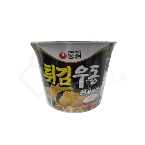 농심 튀김우동 큰사발면