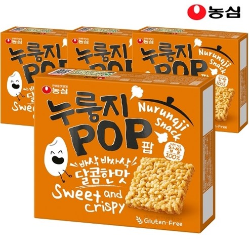 농심 누룽지팝 142gx16개(1박스)/2박스구매시 1000원 할인X넉넉한 유통기한