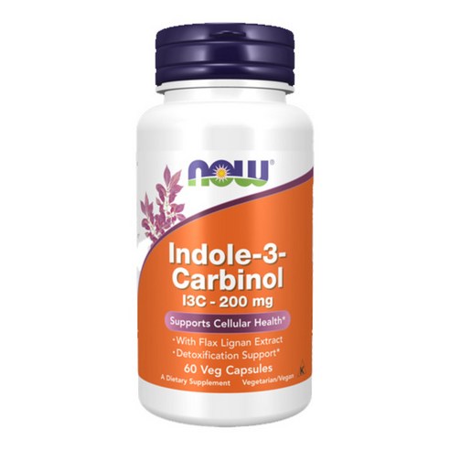 나우푸드 Indole 3 인돌 카르비놀 200mg 60베지캡슐