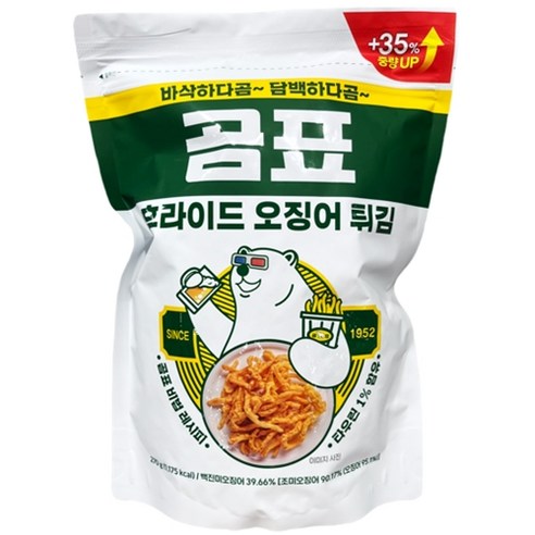 곰표 후라이드 오징어 튀김 200g