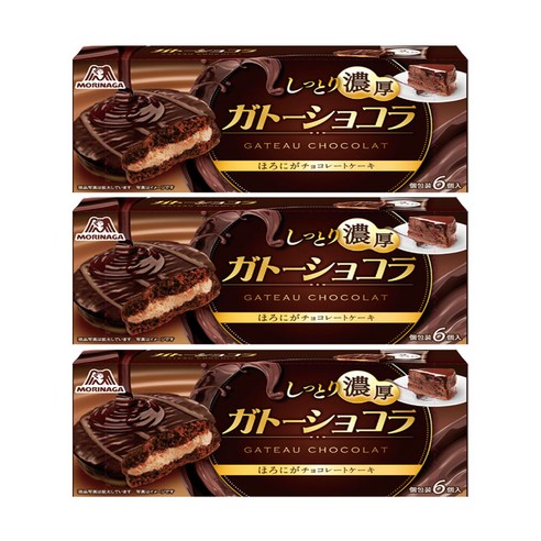 모리나가 가토쇼콜라 186g 초코파이 케익 쵸코쿠키 어린이간식