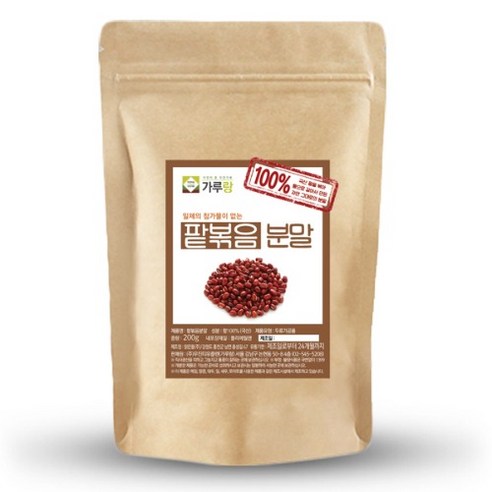 가루랑v 100% 국산 팥분말(볶음) 선식 200g, 200g, 1개
