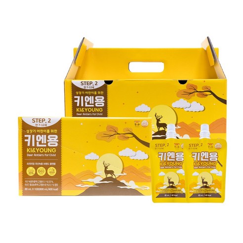 [몸엔용] 어린이 녹용홍삼  키엔용 건강식품