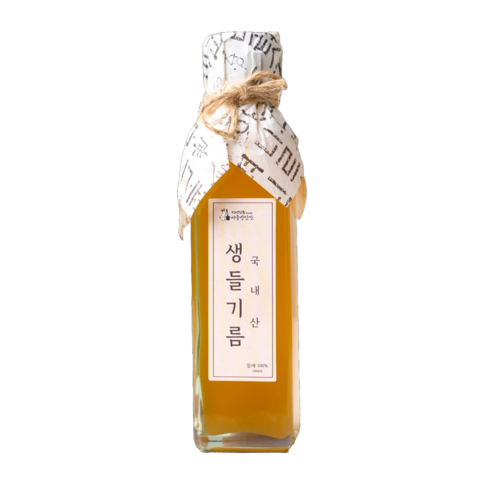 40년 전통 국산100% 저온압착 생들기름 당일착유 180ml, 1개, 180ml
