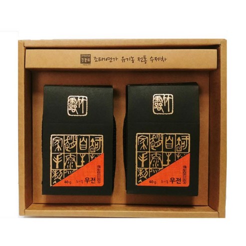 조태연가 죽로차 유기농 우전 녹차 80g/경남 하동 지리산 수제 녹차/선생님 교수님 스승의날 설 명절 추석 선물세트 /, 1개, 80g