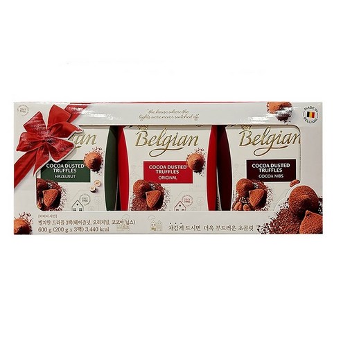 벨지안 트러플 어쏘트 600g (200g x 3입)