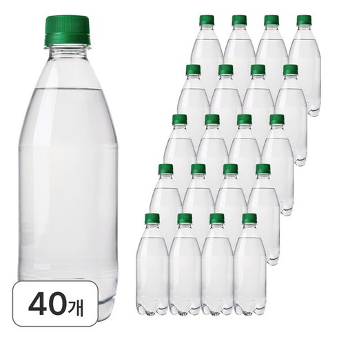스파클 스파클링 탄산수 플레인, 40개, 500ml