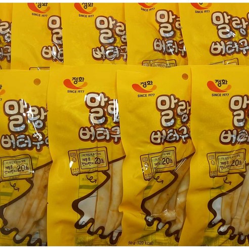 정화 식품  말랑말랑 버터구이오징어  10봉 무료배송