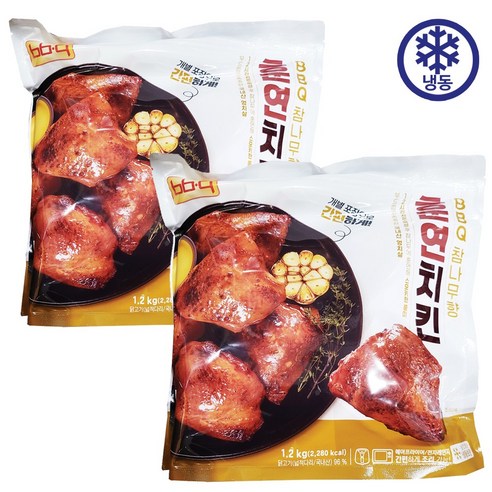 BBQ 훈연치킨 개별포장
