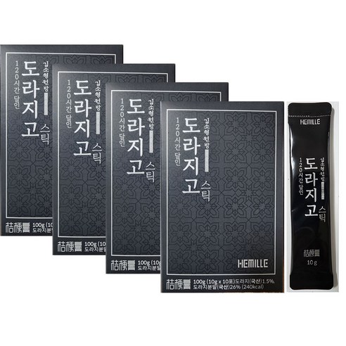 김소형원방 120시간달인 도라지고스틱