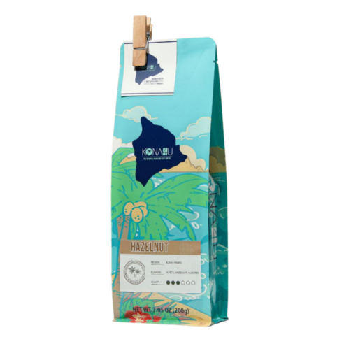 코나포유 세계3대커피 하와이 코나커피 헤이즐넛 원두 200g, 핸드드립, 200g, 1개