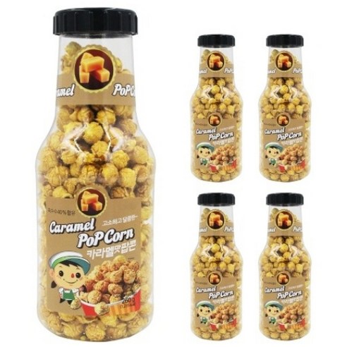 카라멜맛팝콘 260g 5개 저금통팝콘, 5개, 260g