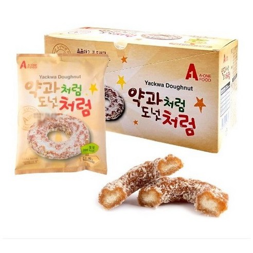 에이원 약과처럼 도넛처럼, 60g, 12개