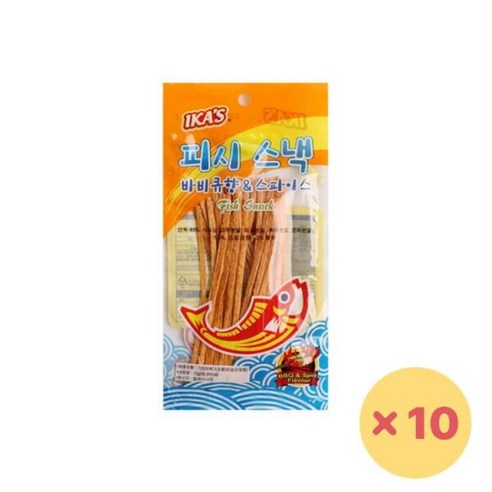피시스낵 바비큐앤 스파이스맛 13g