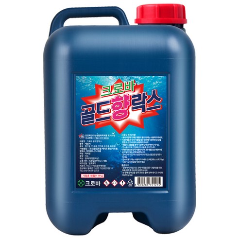 [크로바] 대용량 파워향락스 13L(가정 업소용)살균소독, 13L, 1개