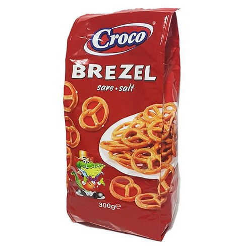 크로코 프레첼 과자 간식 안주 300g, 300g, 1개
