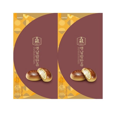 삼립 옛날 밤만쥬 빵 30개입 750g, 750g, 2개