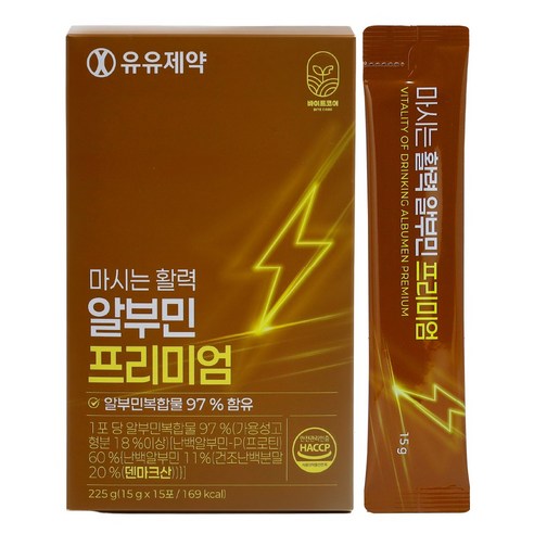 유유제약 마시는 활력 알부민 프리미엄