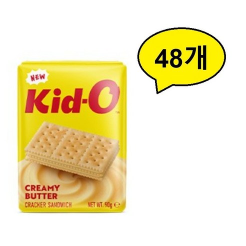 키도 크리미 버터 크래커 90g * 48개, 90g, 48개