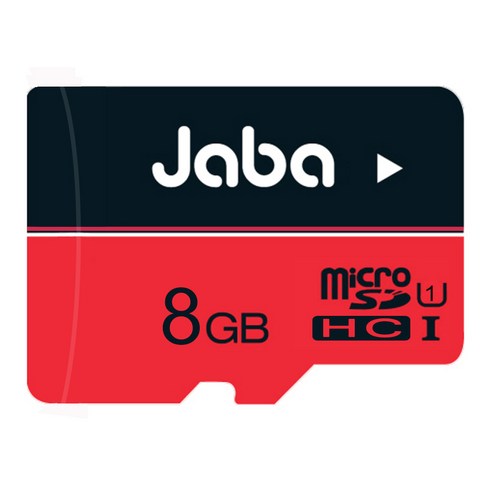 JABA 마이크로SD MicroSD 8GB 메모리카드 블랙박스 외장메모리카드 8