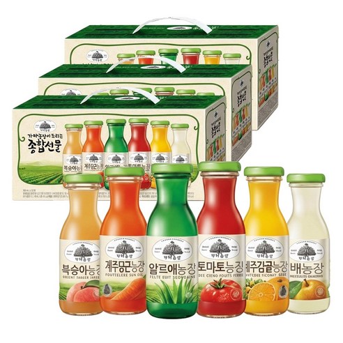 가야농장 주스 6종 종합선물세트